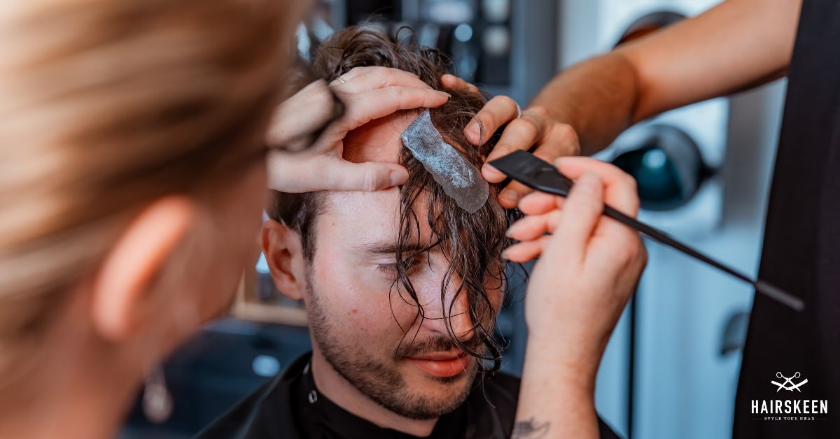 Non-surgical frontal hair replacement