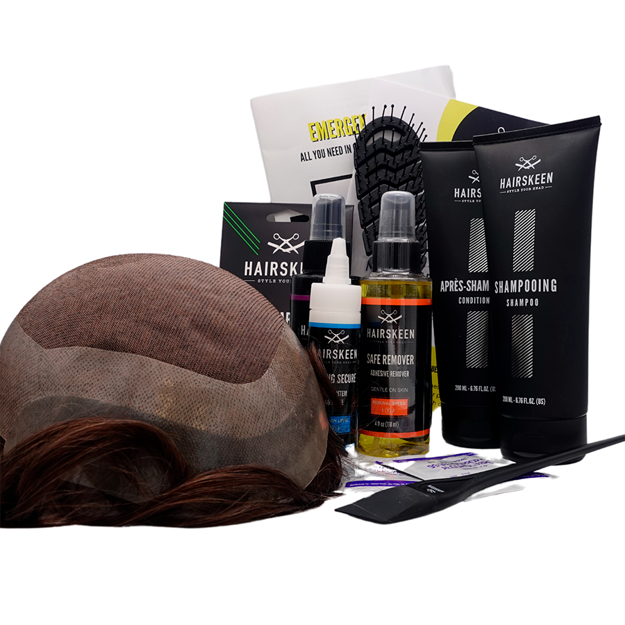 Hairskeen Explorer System: Highly Durable & Natural Look