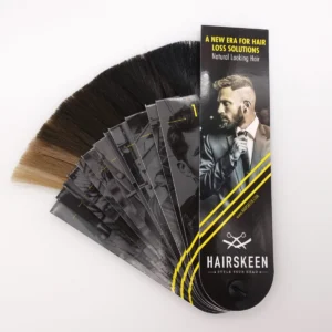 Hairskeen Frontskeen swatchbook – size reference